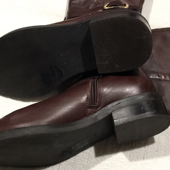 DIBA, Women's Black Leather Boots, Size 6M - Picture 4 of 6